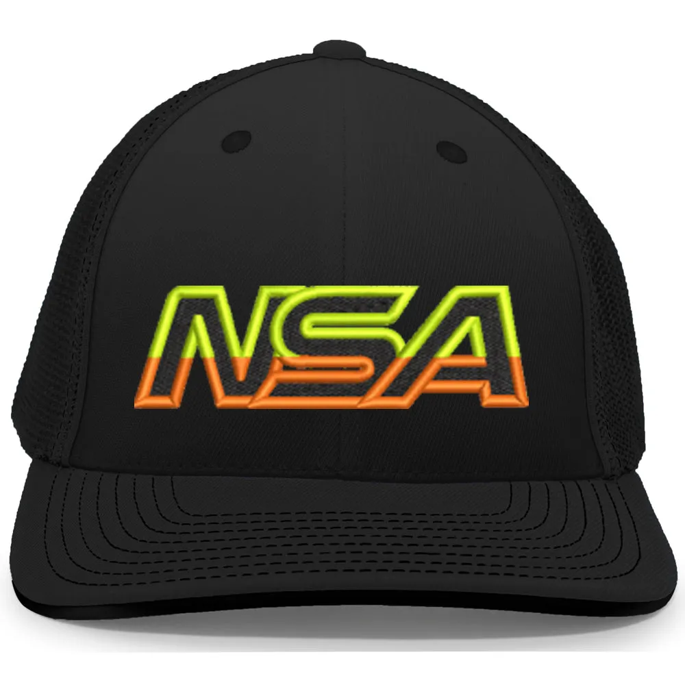 NSA Outline Series Flex Fit Hat: 404M - Shop Now