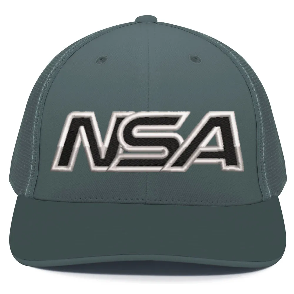 NSA Outline Series Flex Fit Hat: 404M - Shop Now