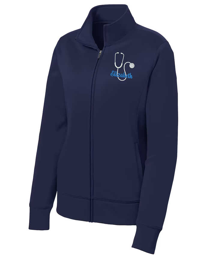 Nurse Fleece Jacket - William Jacket can be rewritten as Top Nursing Fleece Jacket - William Design for better search engine opt