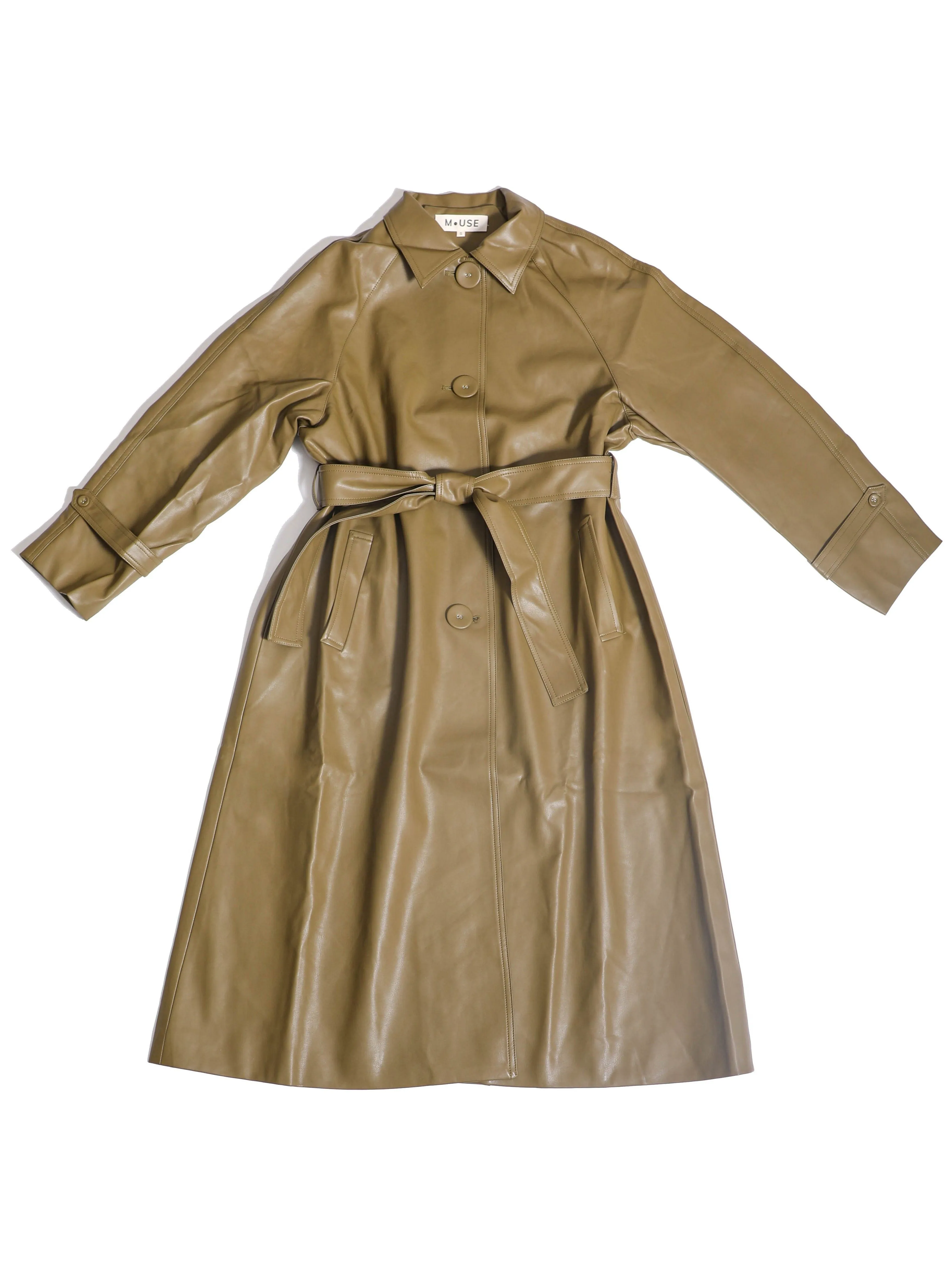 Olive Trench Coat - More Slick