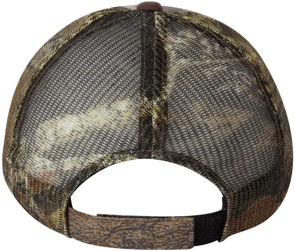 Camouflage Mesh-Back Outdoor Cap