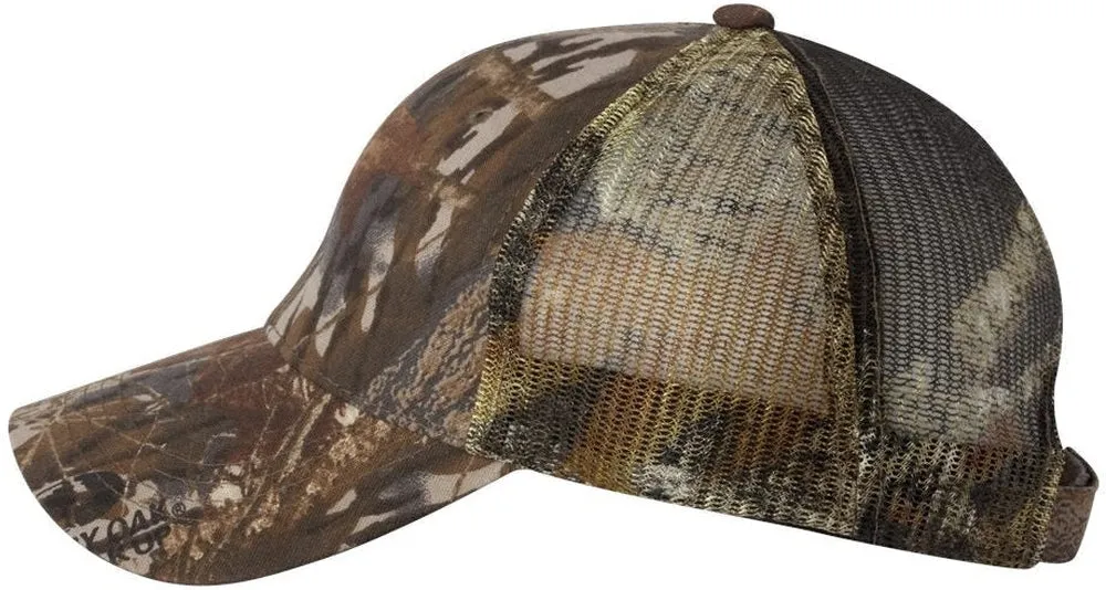 Camouflage Mesh-Back Outdoor Cap