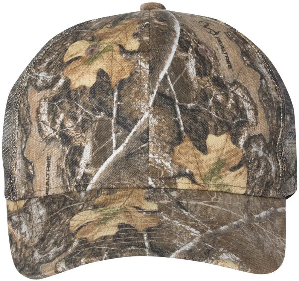 Camouflage Mesh-Back Outdoor Cap