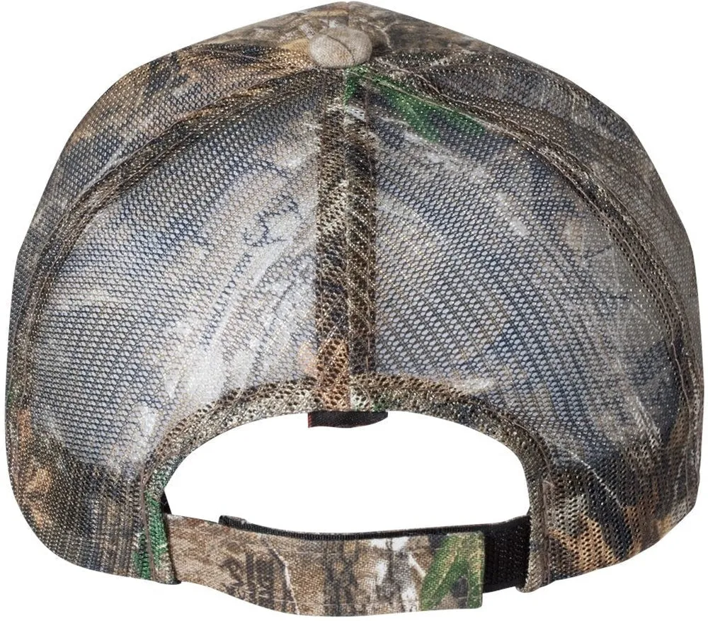 Camouflage Mesh-Back Outdoor Cap