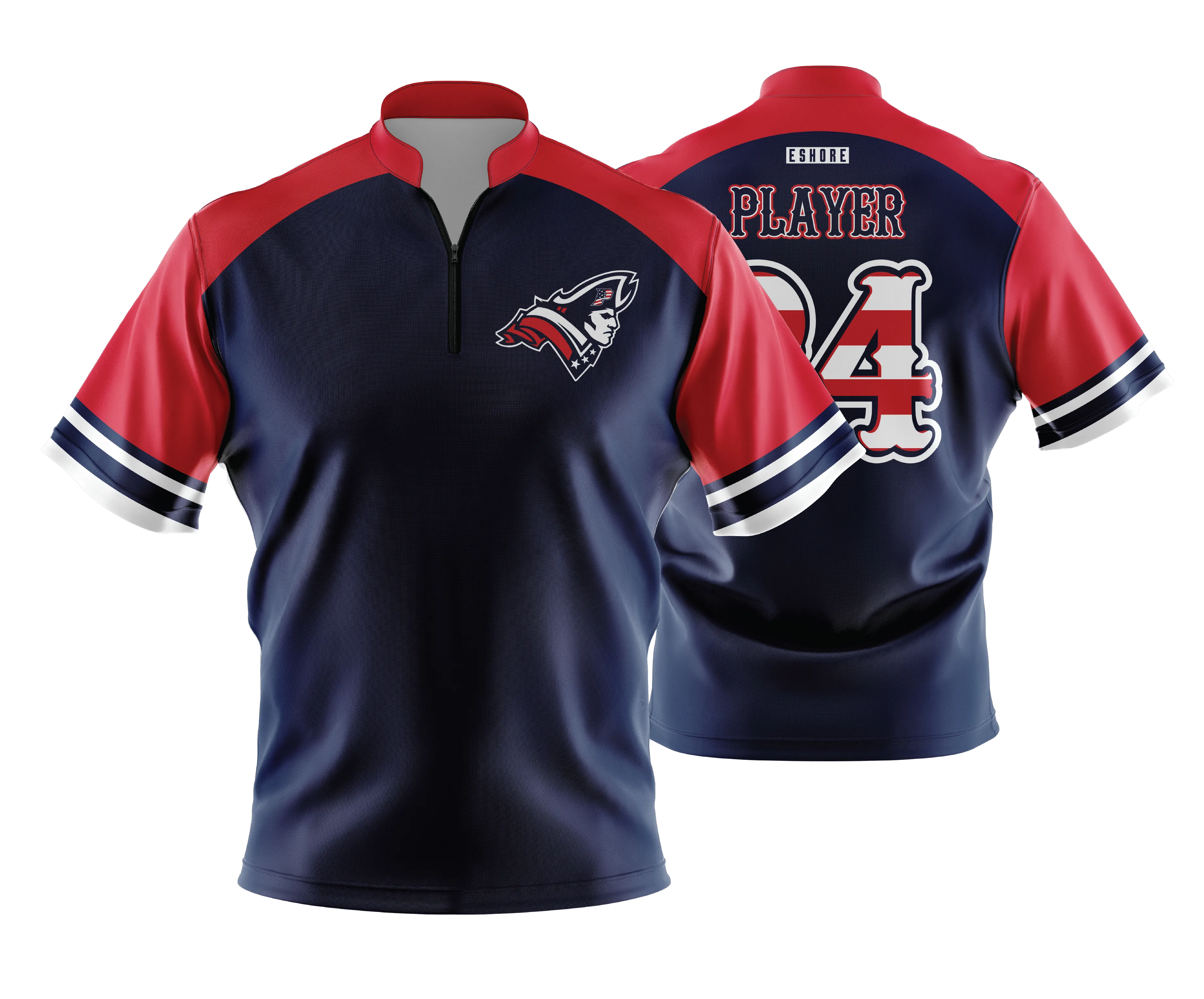 Patriots Baseball Warm-Up Jacket