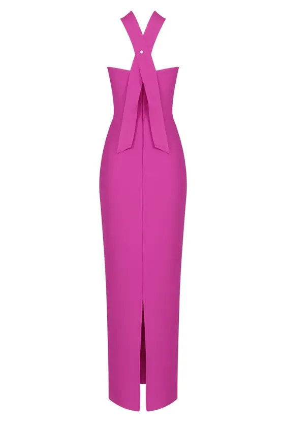 Petra Pink Maxi Dress Sale