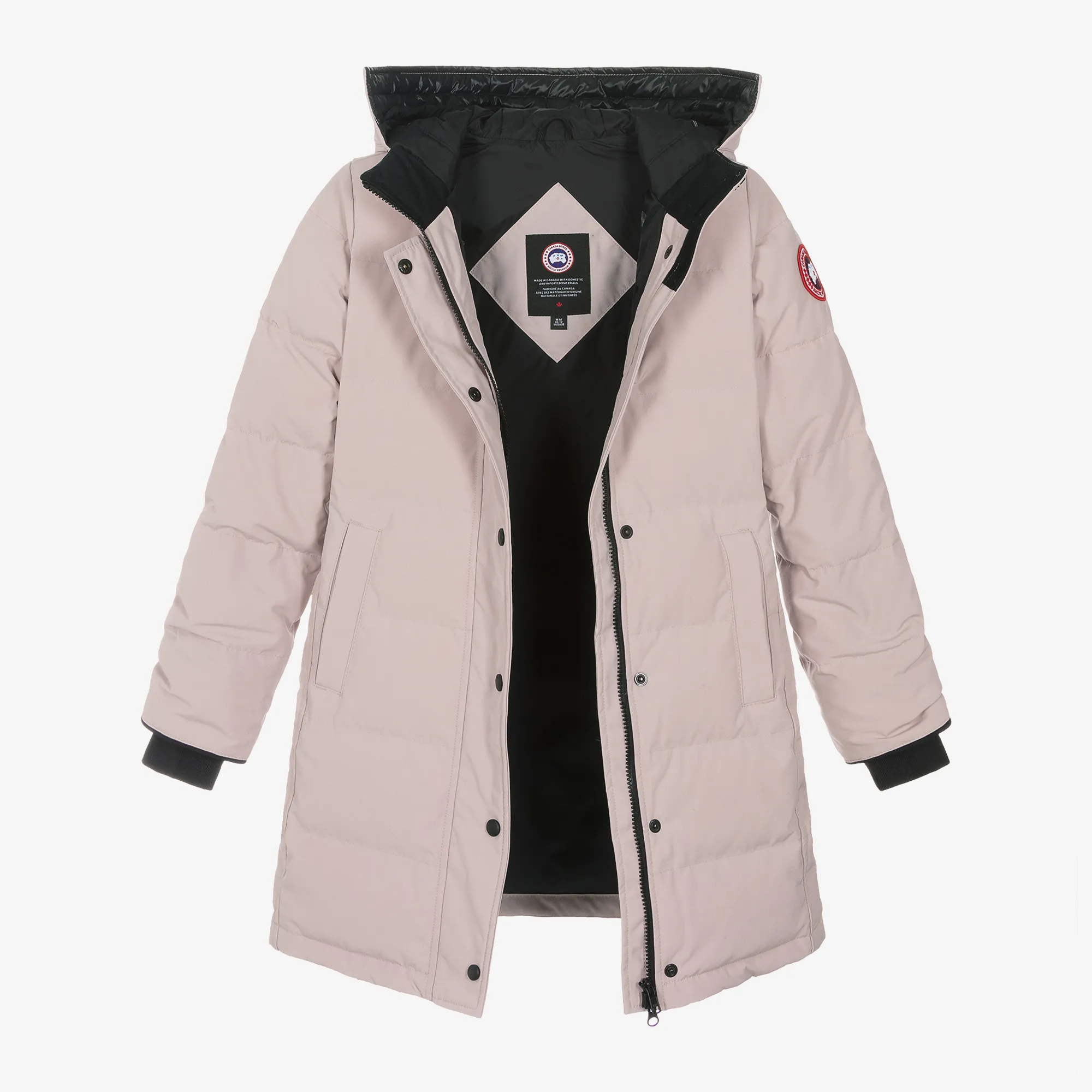 Pink Padded Winter Coat for Girls