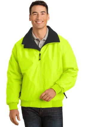 Enhanced Visibility Safety Yellow/Black Challenger Jacket J754S