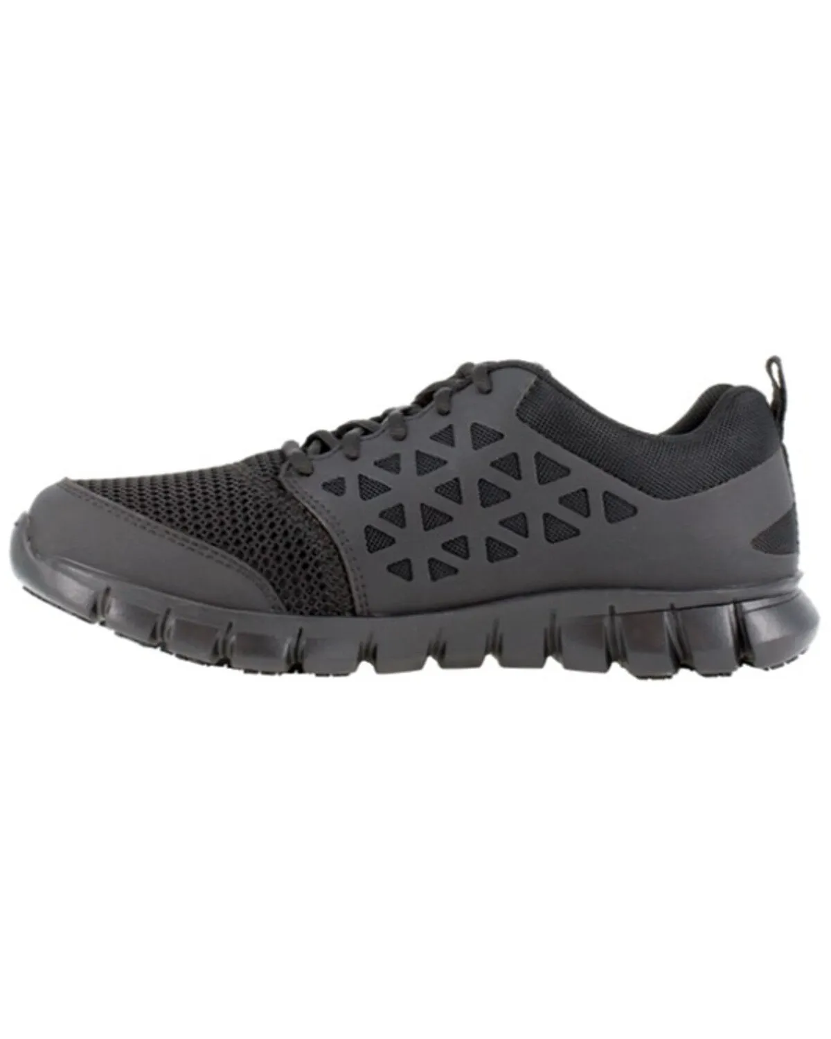 Reebok Men's Sublite Cushion Athletic Work Shoes - Round Toe