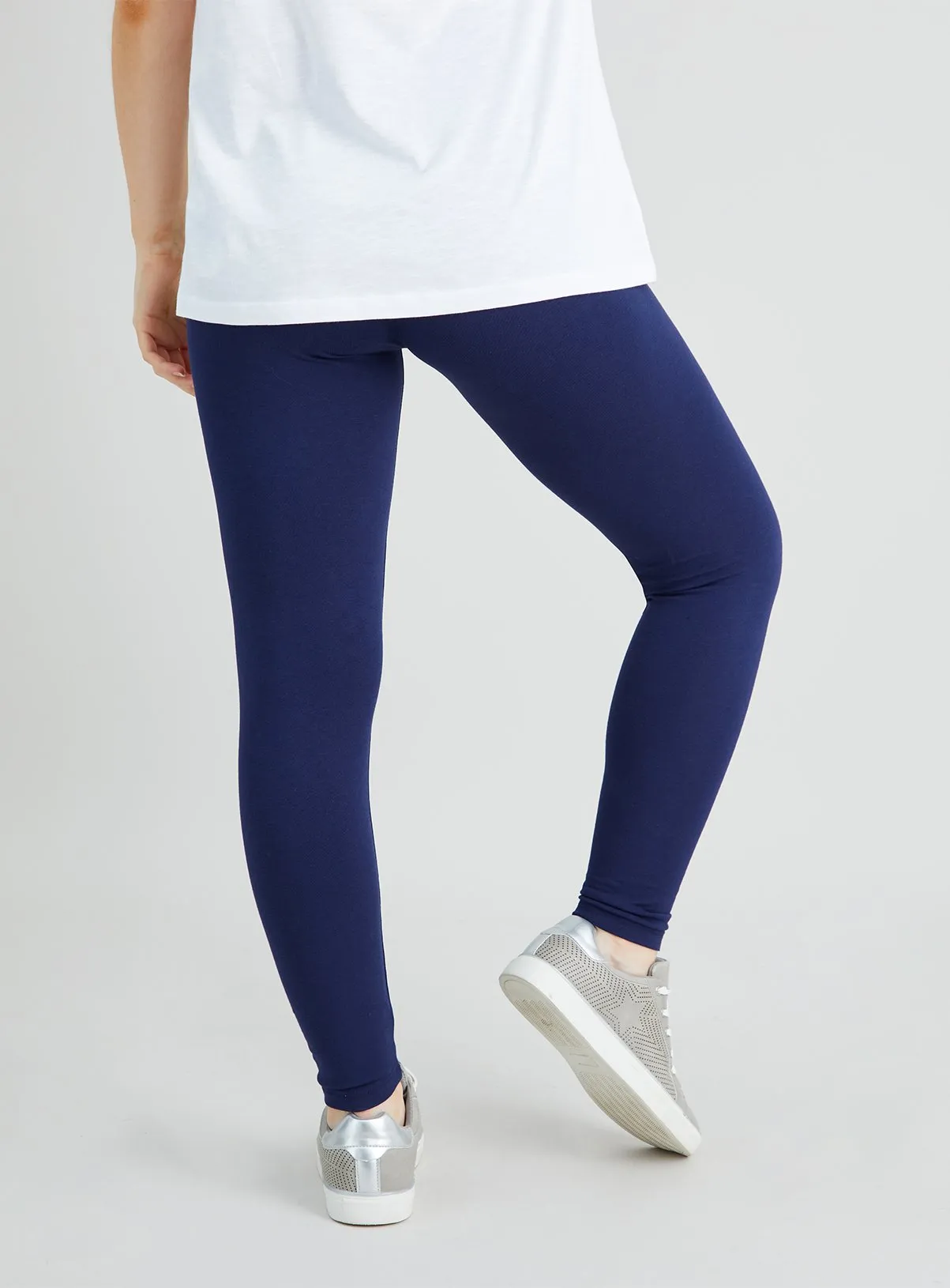 Purchase Navy Ultra-Soft Leggings online at Tu - Shop Now