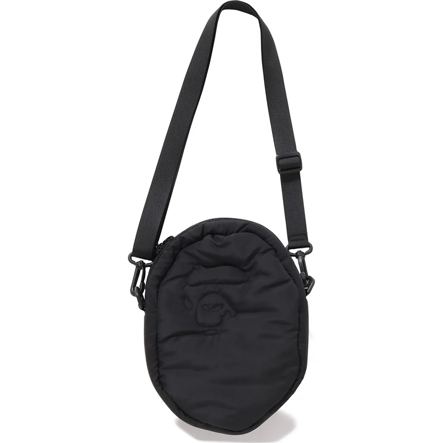 Quilted Ape Head Shoulder Bag for Men