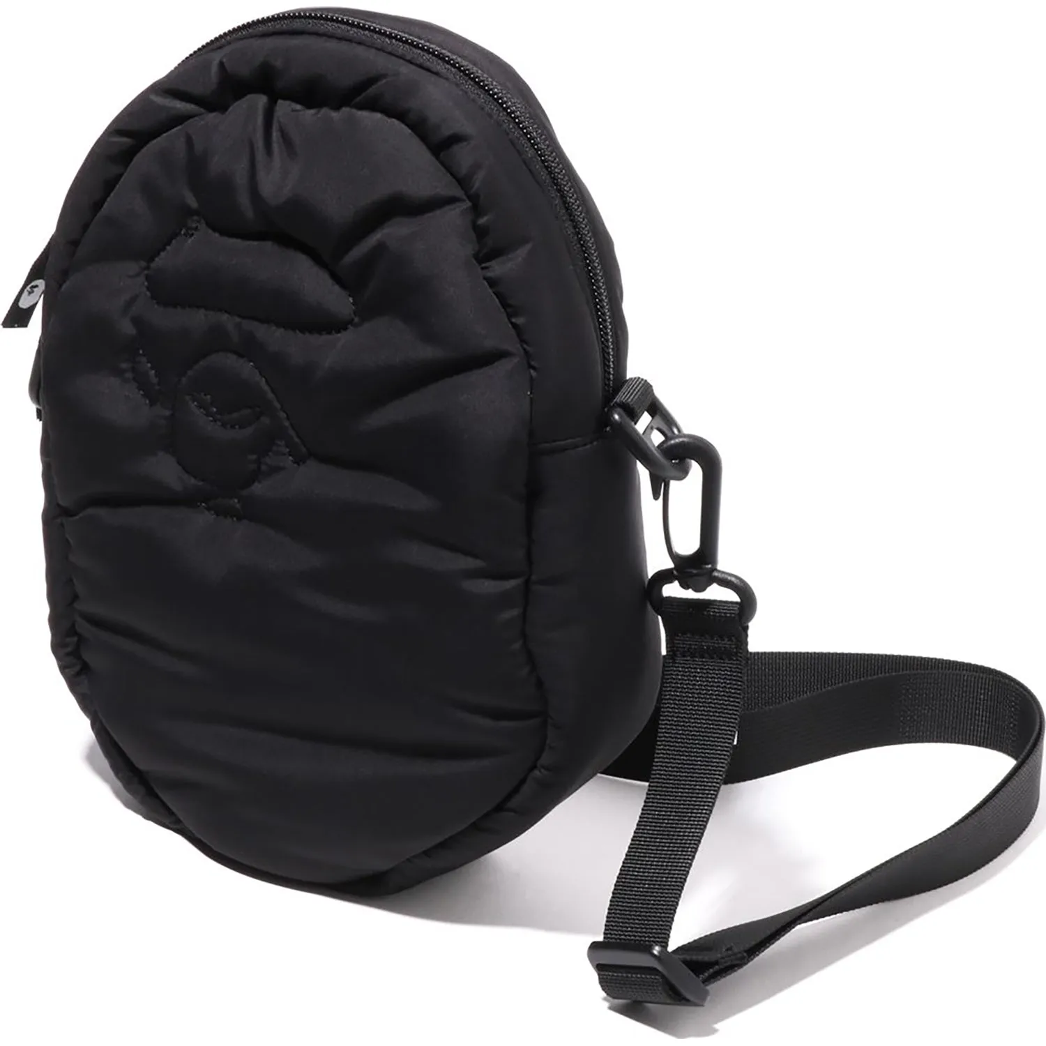 Quilted Ape Head Shoulder Bag for Men