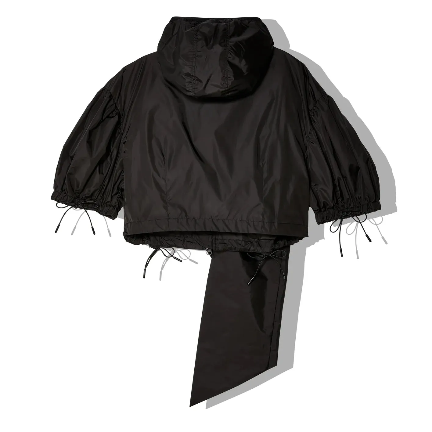 Simone Rocha Black Cropped Puff Sleeve Jacket for Women