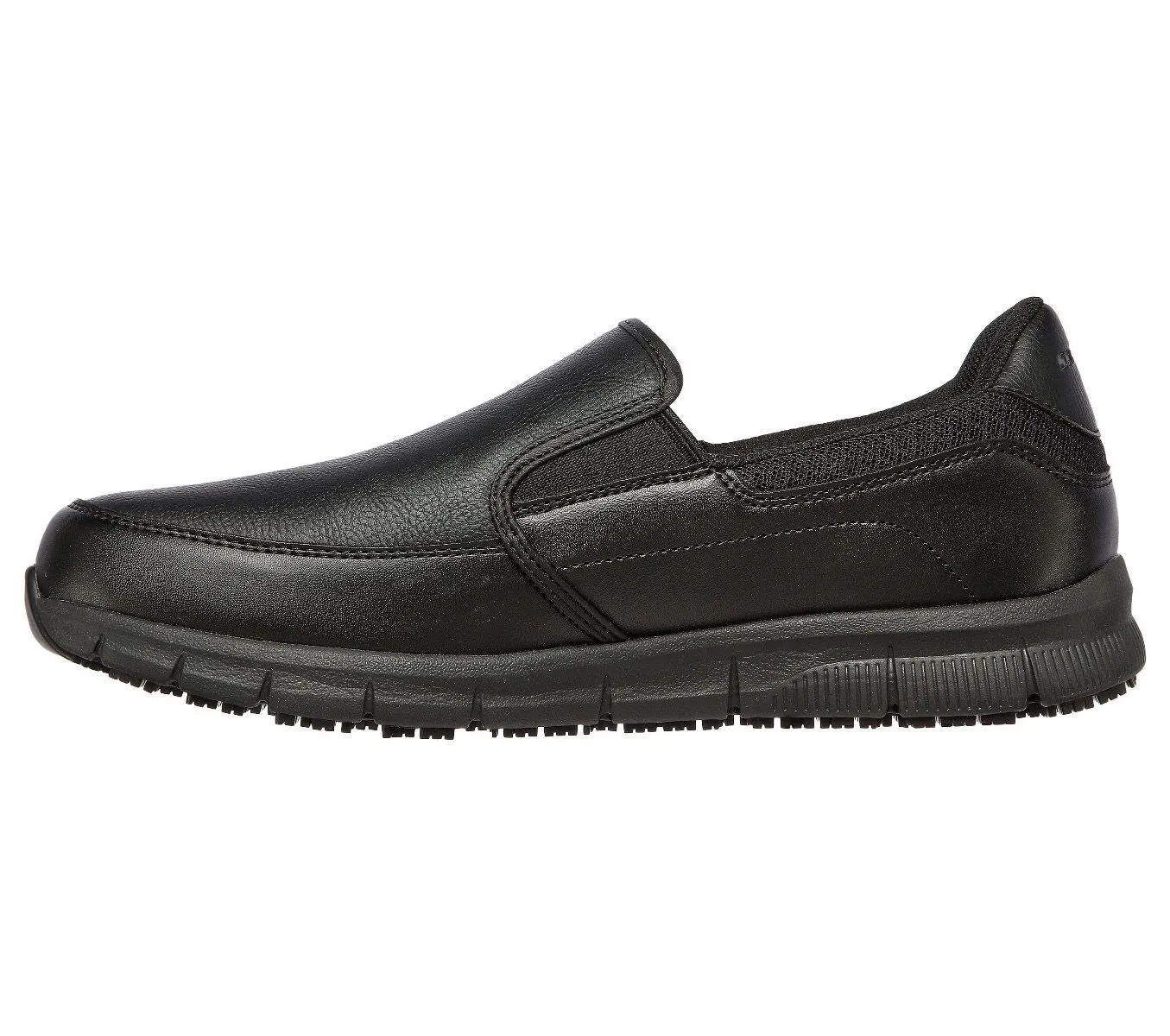 Black Skechers Nampa Groton Work Shoes