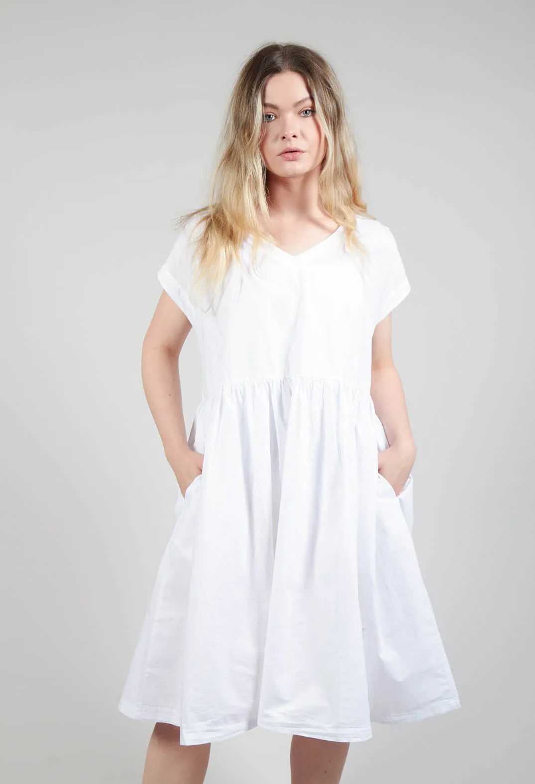 Smock Dress Bianco