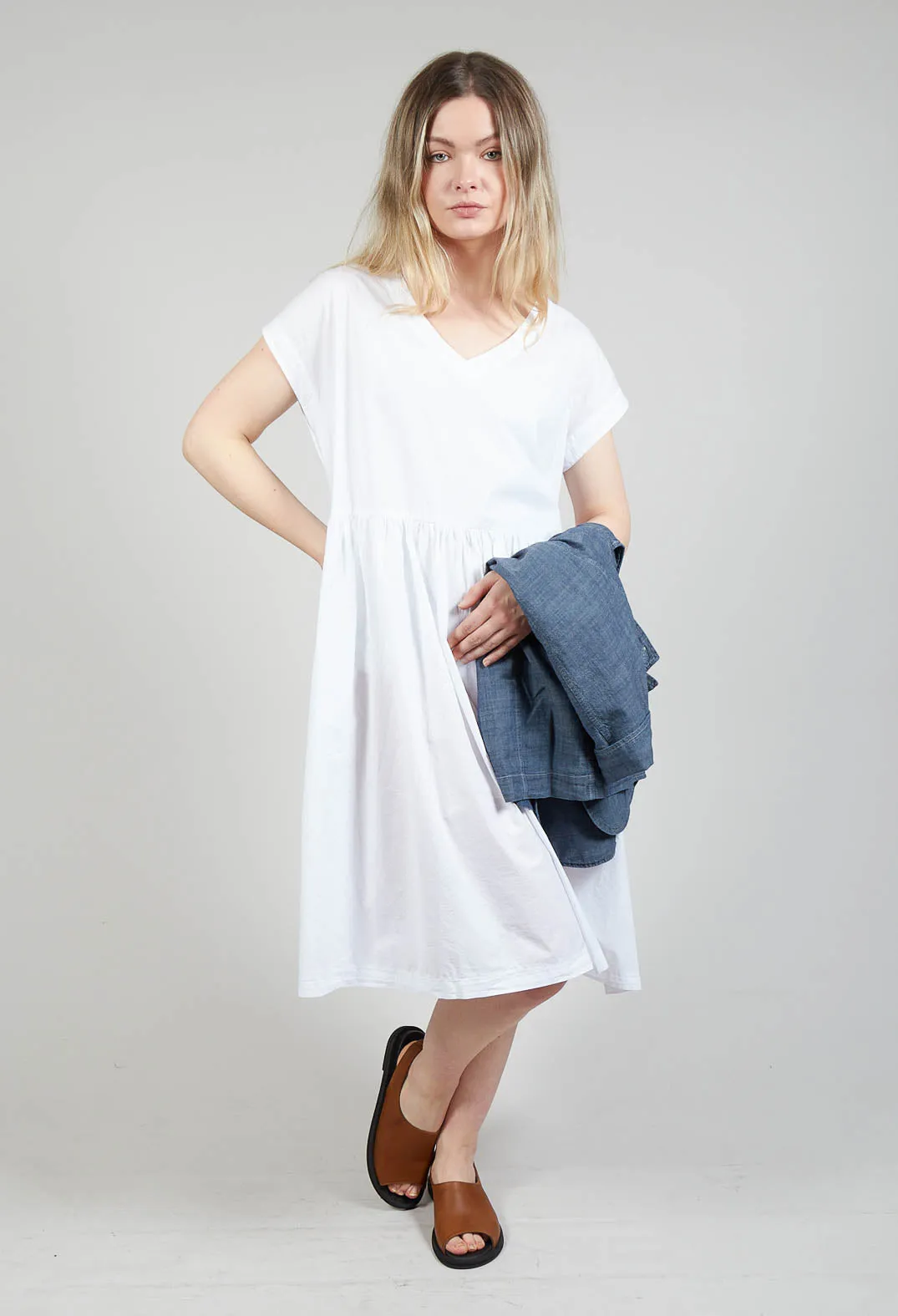 Smock Dress Bianco