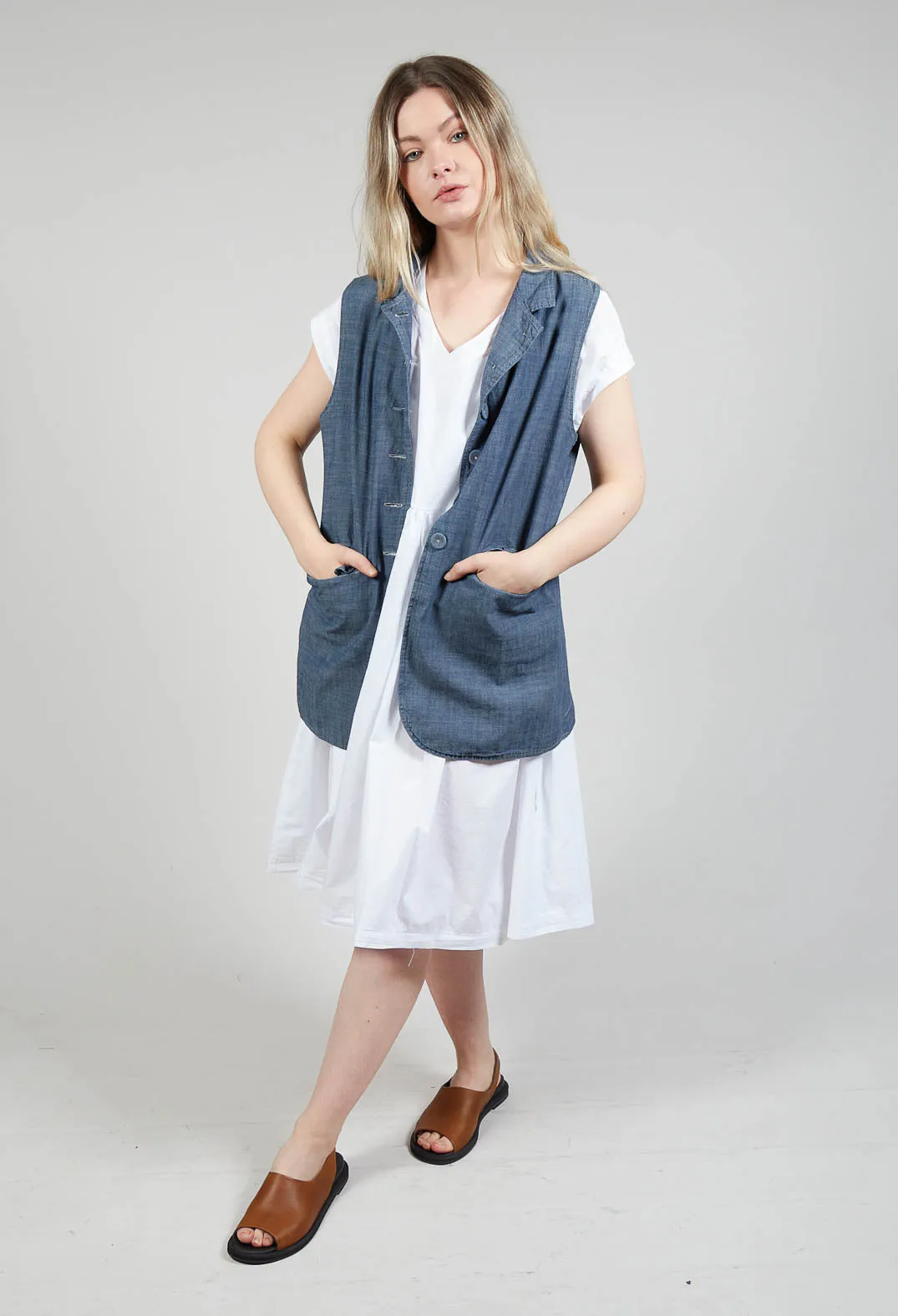 Smock Dress Bianco