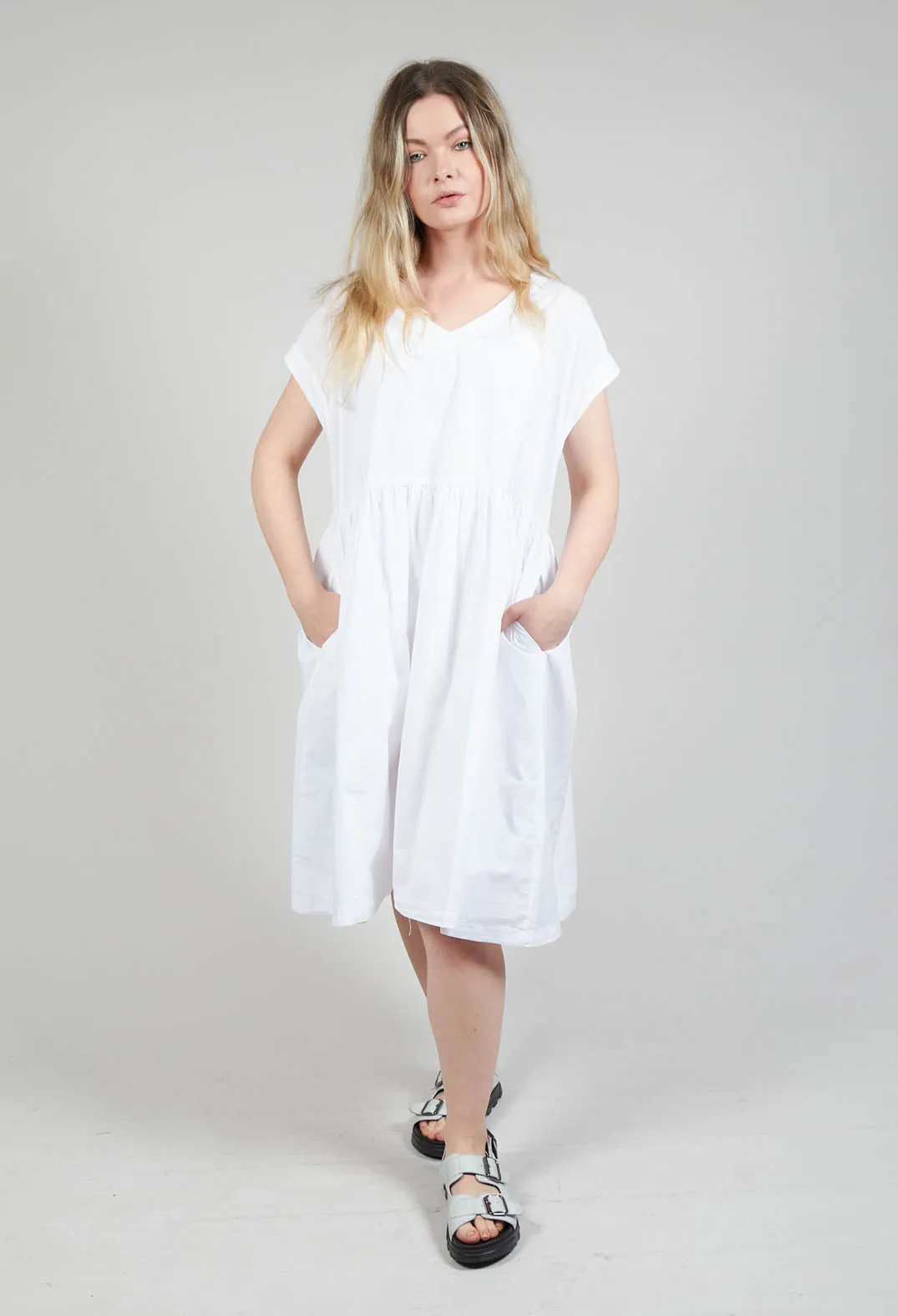 Smock Dress Bianco