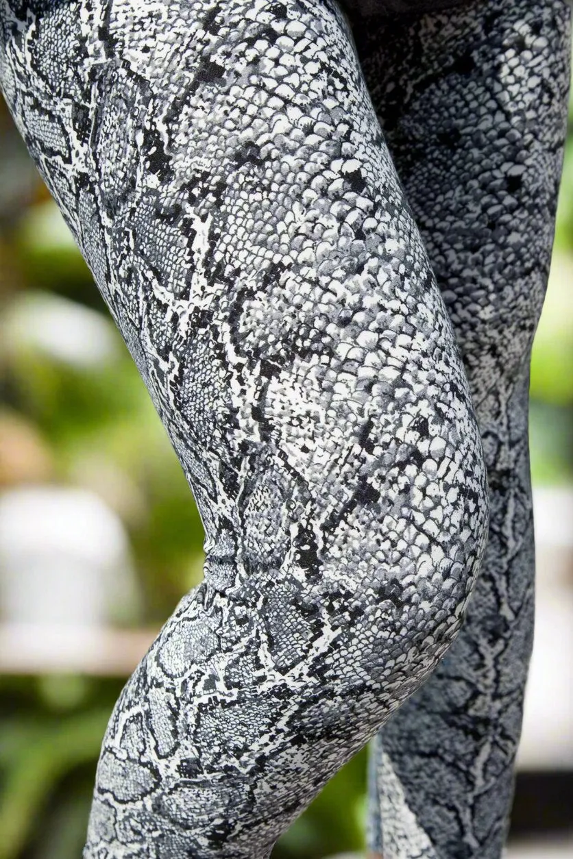 Snake Print Leggings