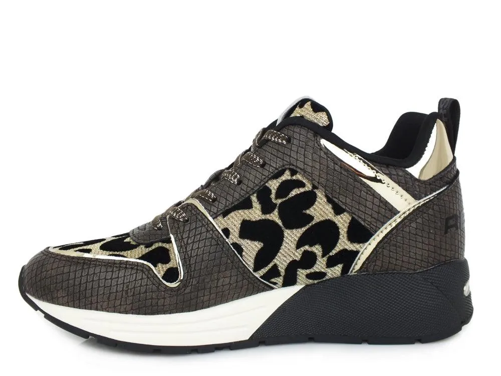 Sneaker with Leopard Print in Brown by REPLAY - RS360025S