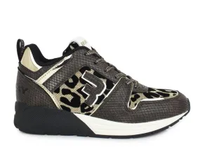 Sneaker with Leopard Print in Brown by REPLAY - RS360025S