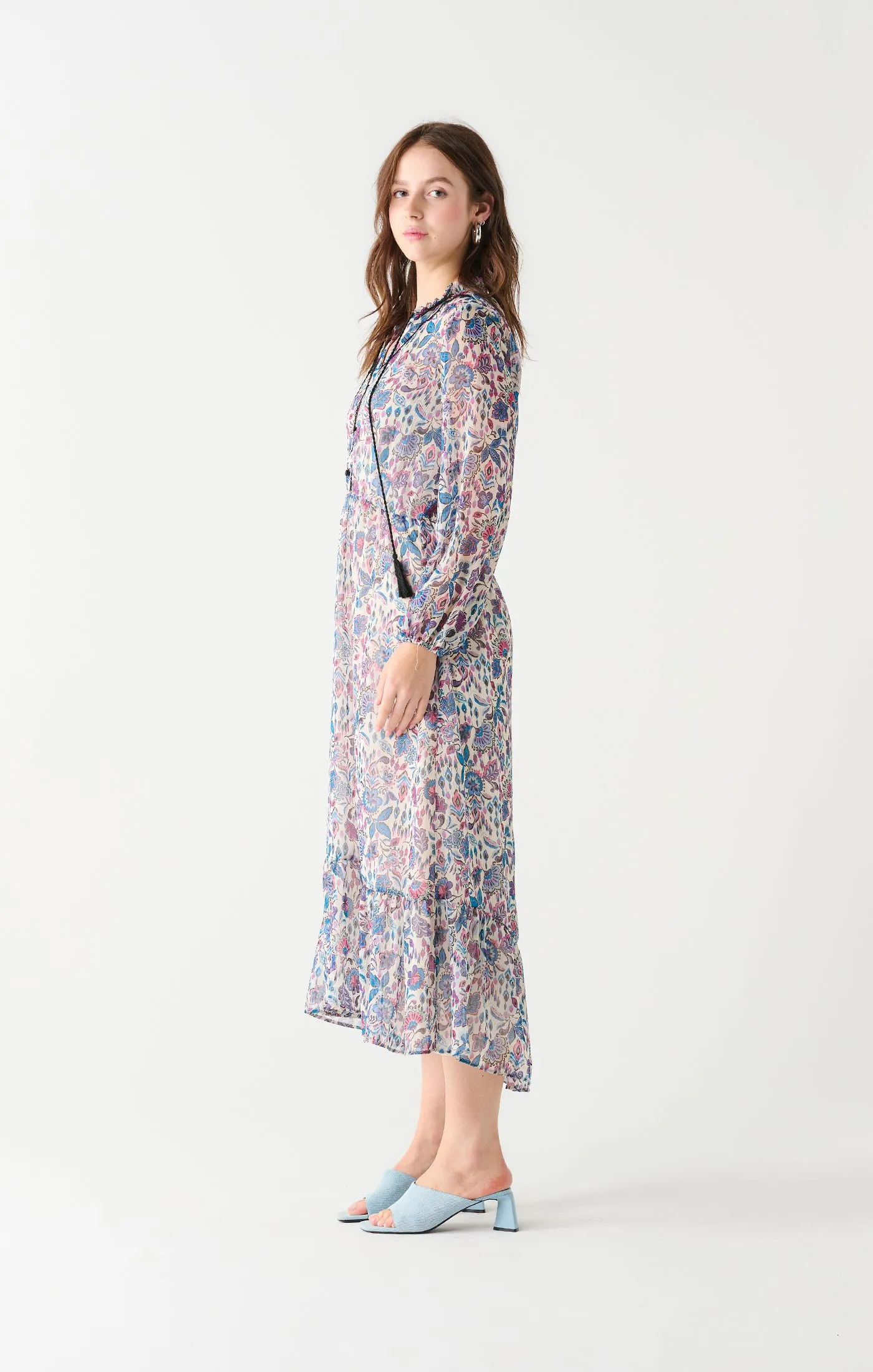 Stevie Paisley Midi Dress Online Store