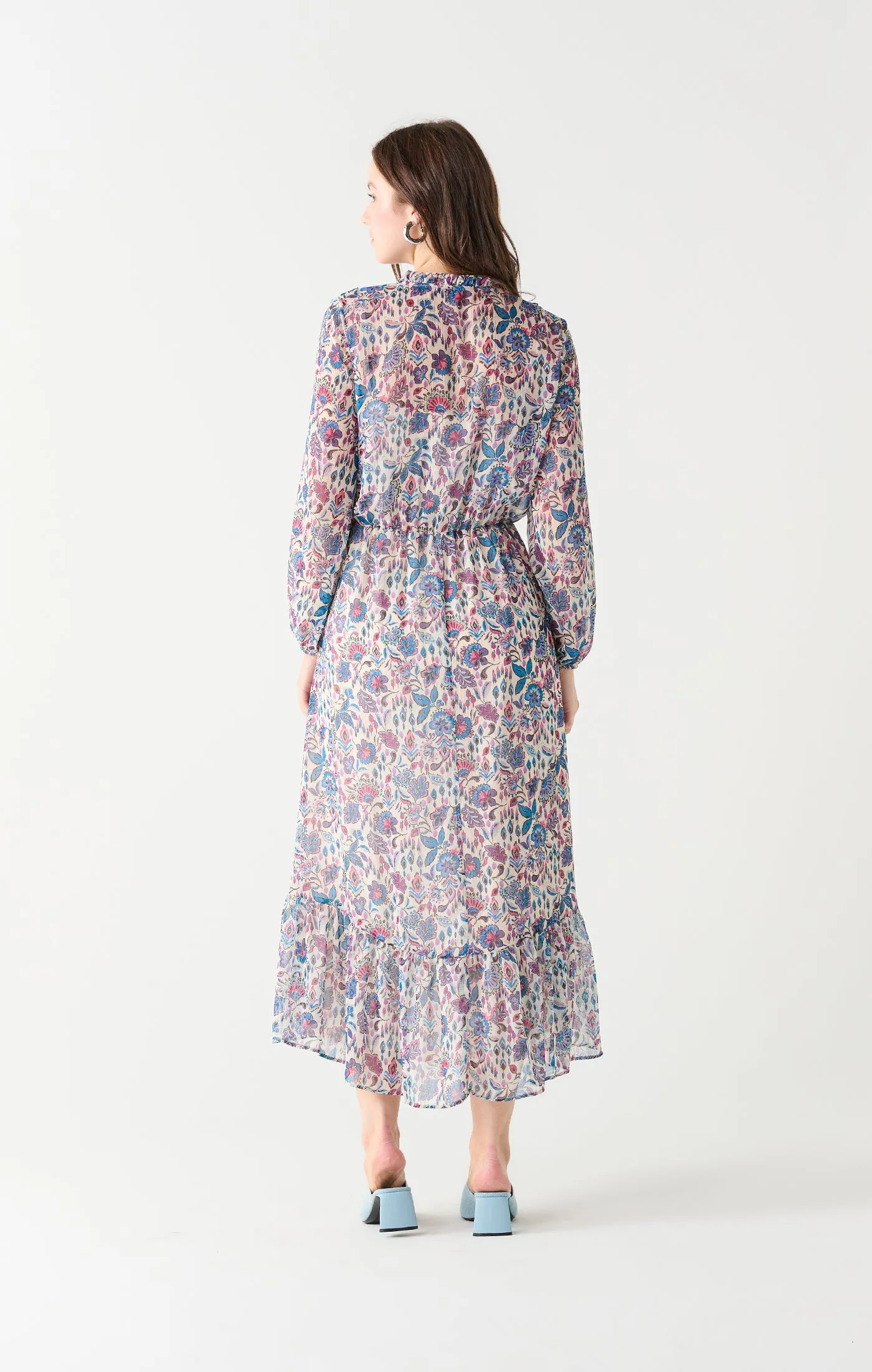 Stevie Paisley Midi Dress Online Store