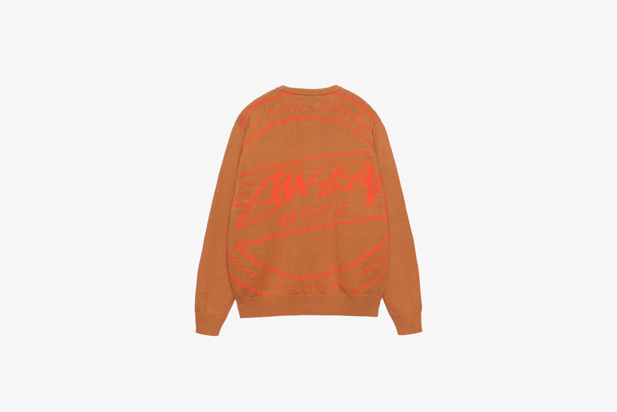 Tan Stussy Laguna Icon Sweater Size M