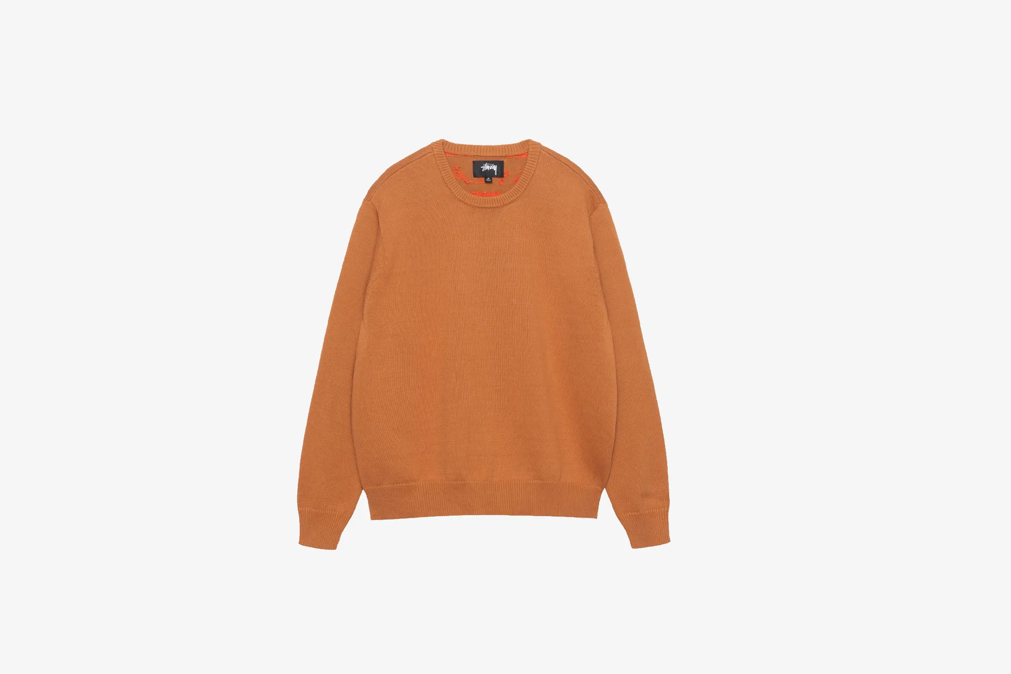 Tan Stussy Laguna Icon Sweater Size M