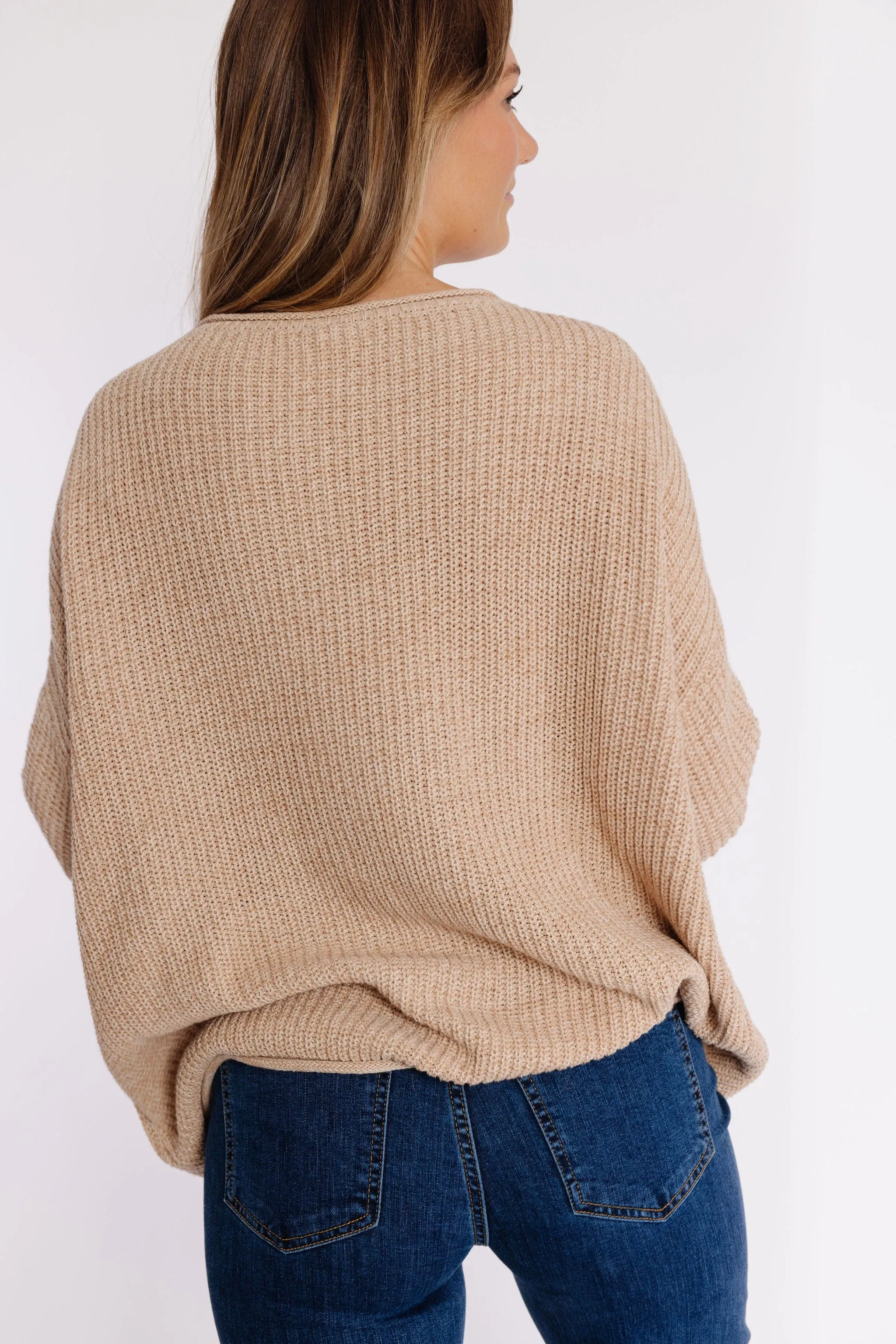 Taupe Roarke Sweater