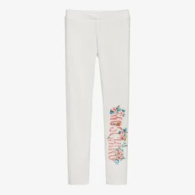 Teen Logo Leggings in Ivory