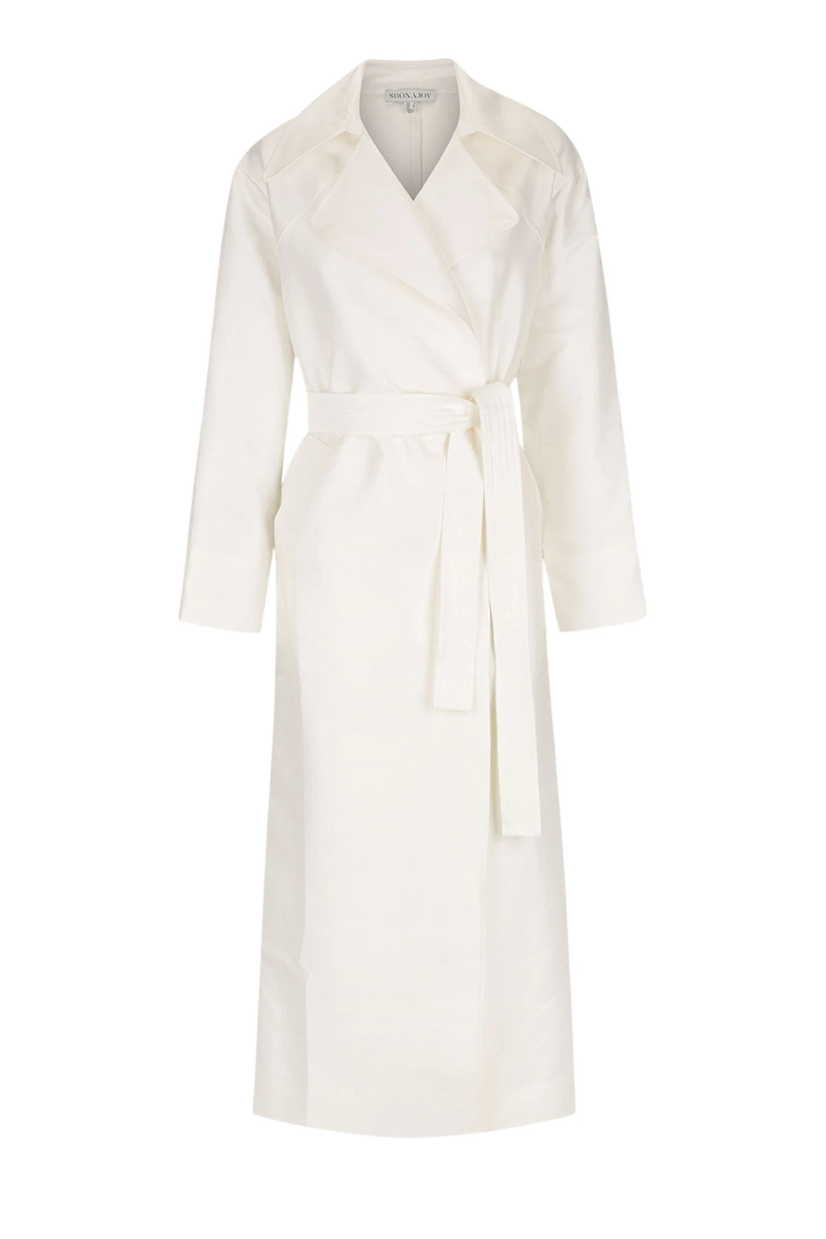 Thea ivory trench coat