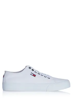 Tommy Hilfiger White Jeans Shoes.