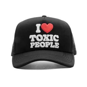 Black Toxic Trucker Cap