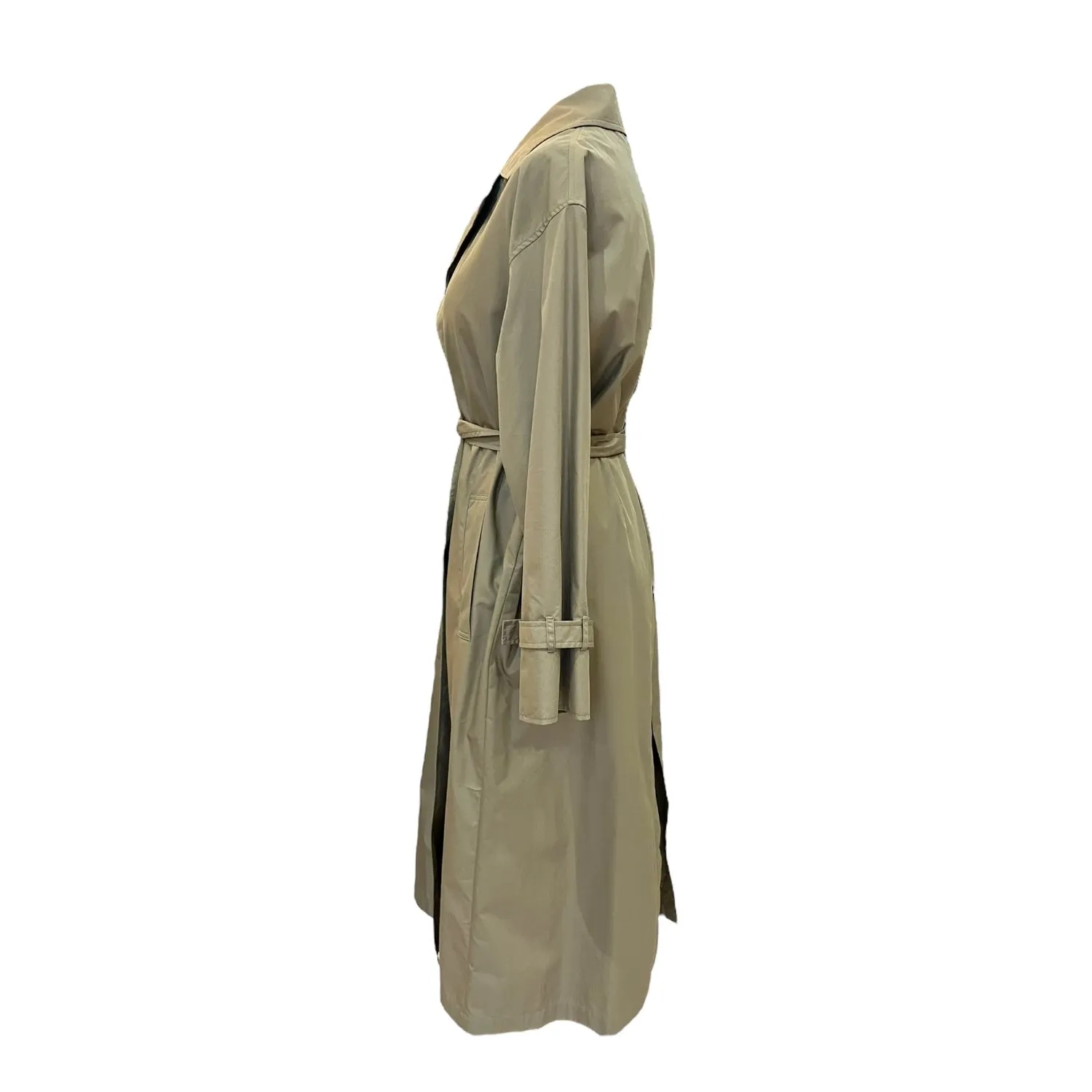 Trench Coat in Khaki by Massimo Dutti.