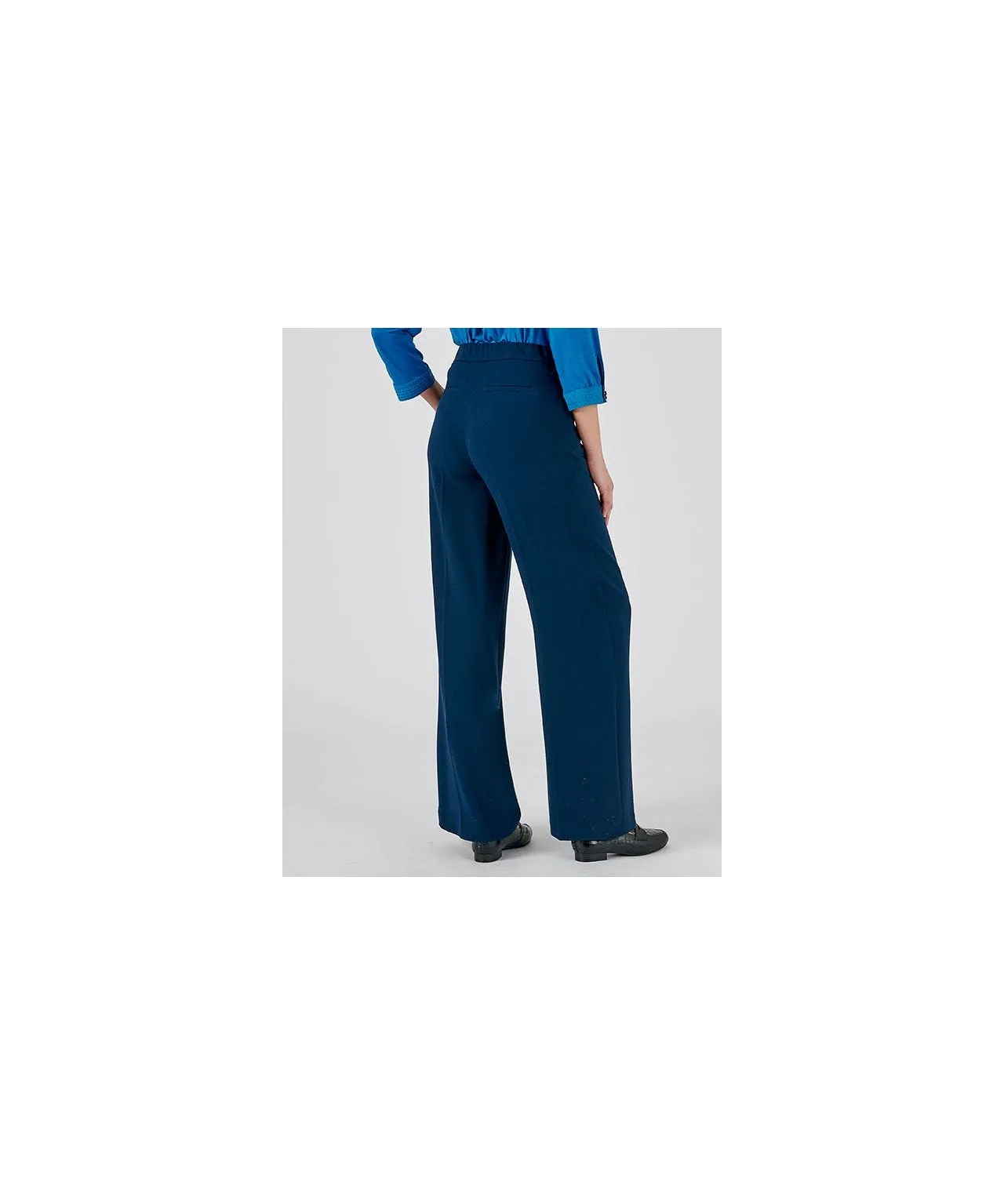 Trousers with Wide-Leg Fit