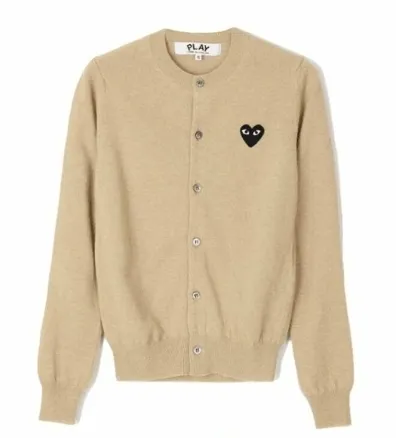 Unisex Street Style Logo Cardigans by COMME des GARCONS