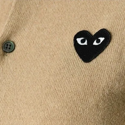 Unisex Street Style Logo Cardigans by COMME des GARCONS