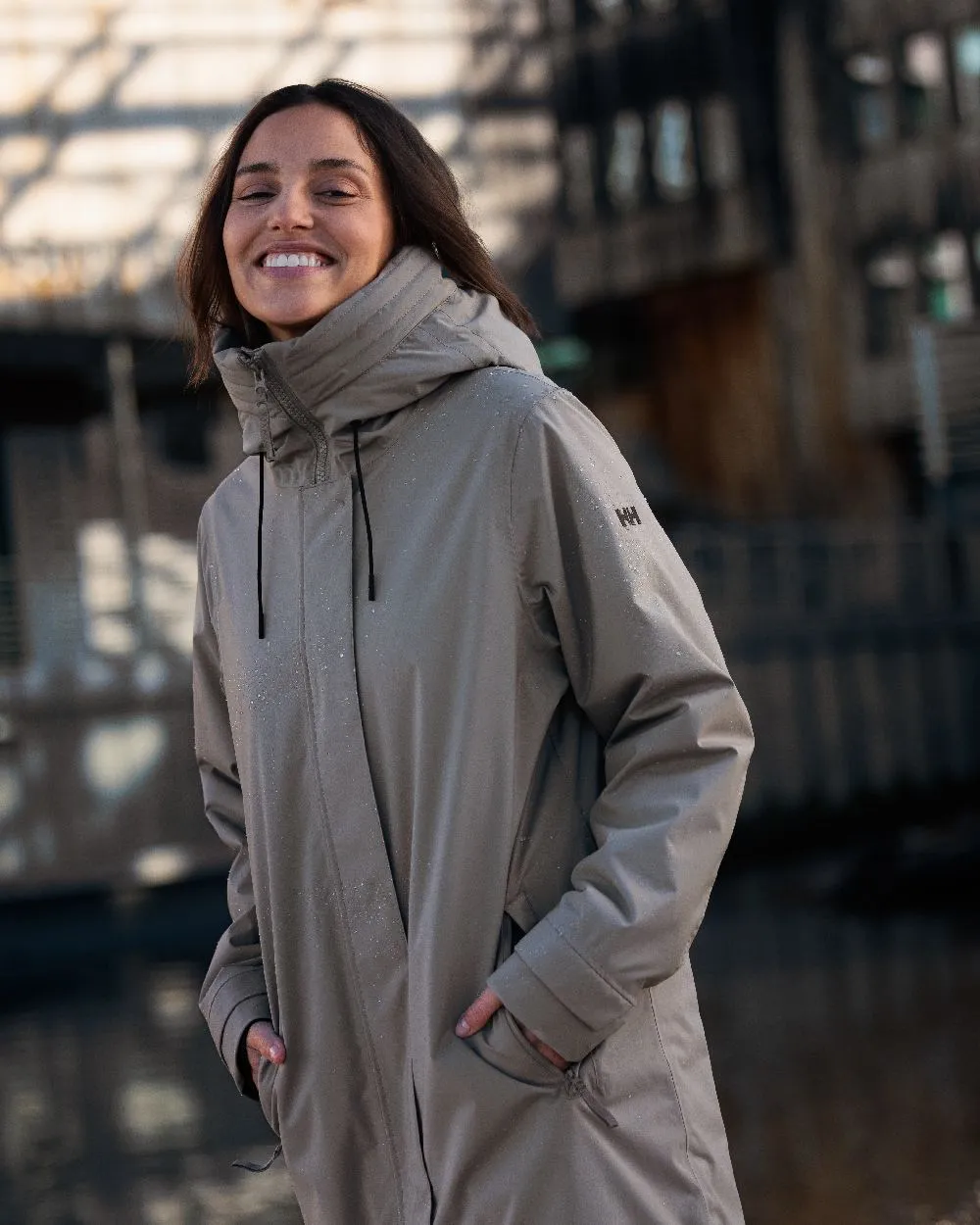 Victoria Insulated Rain Coat by Helly Hansen.