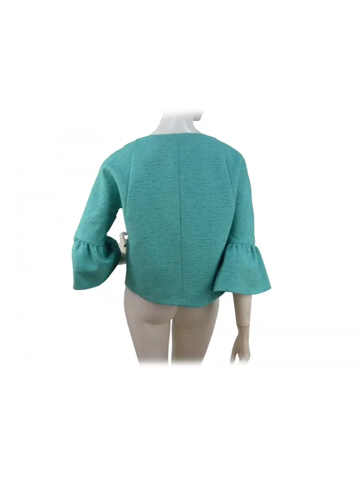 Women's Aquamarine jacket - Ki Who Are You