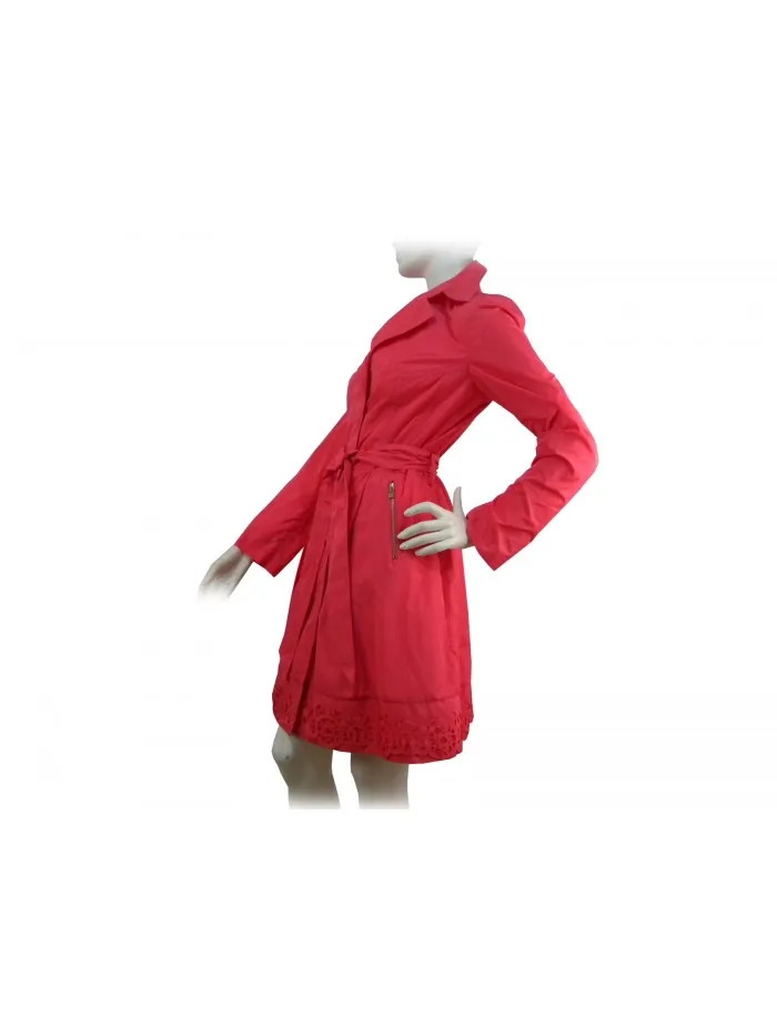 Women's Nylon Trench Coat by D. Exterior