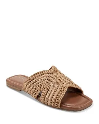 Woven Slide Sandals for Women