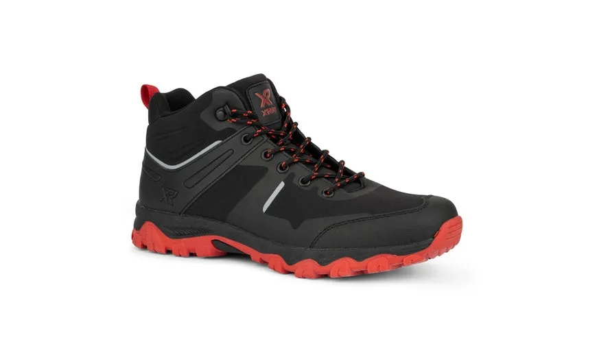 X RAY Black Red High-Top Men's Boots