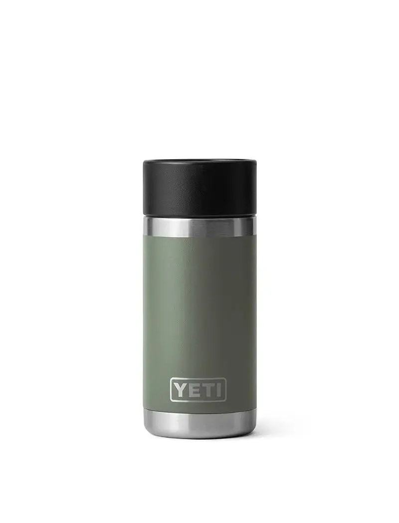 Yeti Rambler 12oz Camp Green Bottle with HotShot Cap